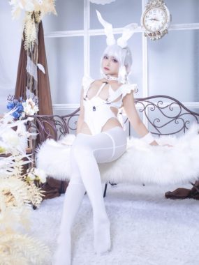 洛璃LoLiSAMA 恶毒 白兔 (碧蓝航线)[51P-429MB]